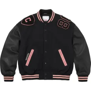 Captains Varsity Jecket Black
