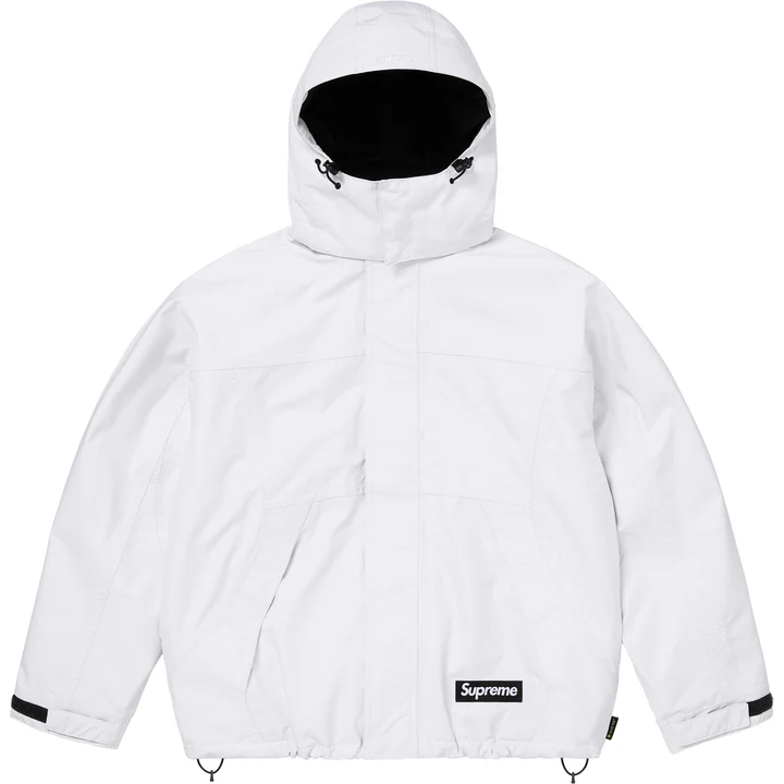 AOI GORE-TEX Hooded Jecket White AOI GORE-TEX Hooded Jecket White