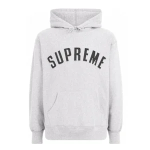 Grey Hoodie Supreme